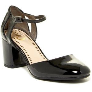 SAM EDELMAN Jensen Patent Block Heel Pump